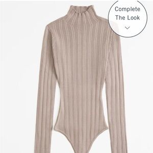 Abercrombie long sleeve bodysuit